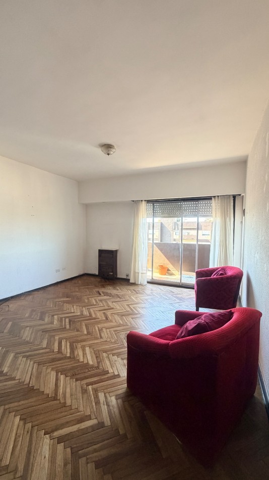 Alquiler departamento 3 ambientes a la calle vista abierta 