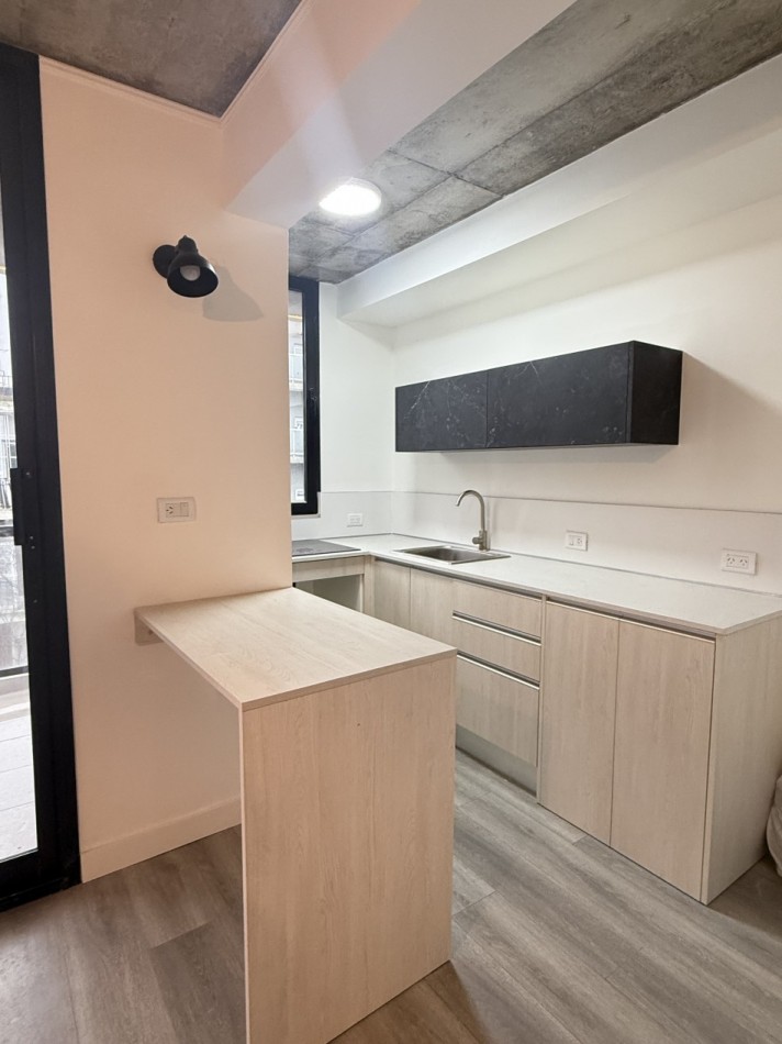 Departamento dos ambientes con cochera a estrenar Plaza Mitre