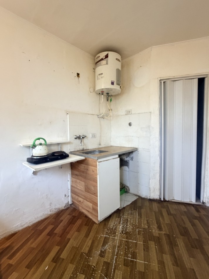 Departamento monoambiente a la calle 